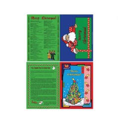 Christmas Posters set of four