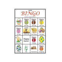 Sample of an Easter Picture Bingo Card