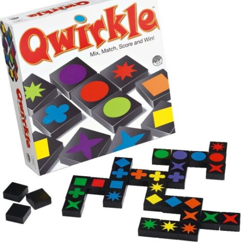 Qwirkle matching colour and shape game